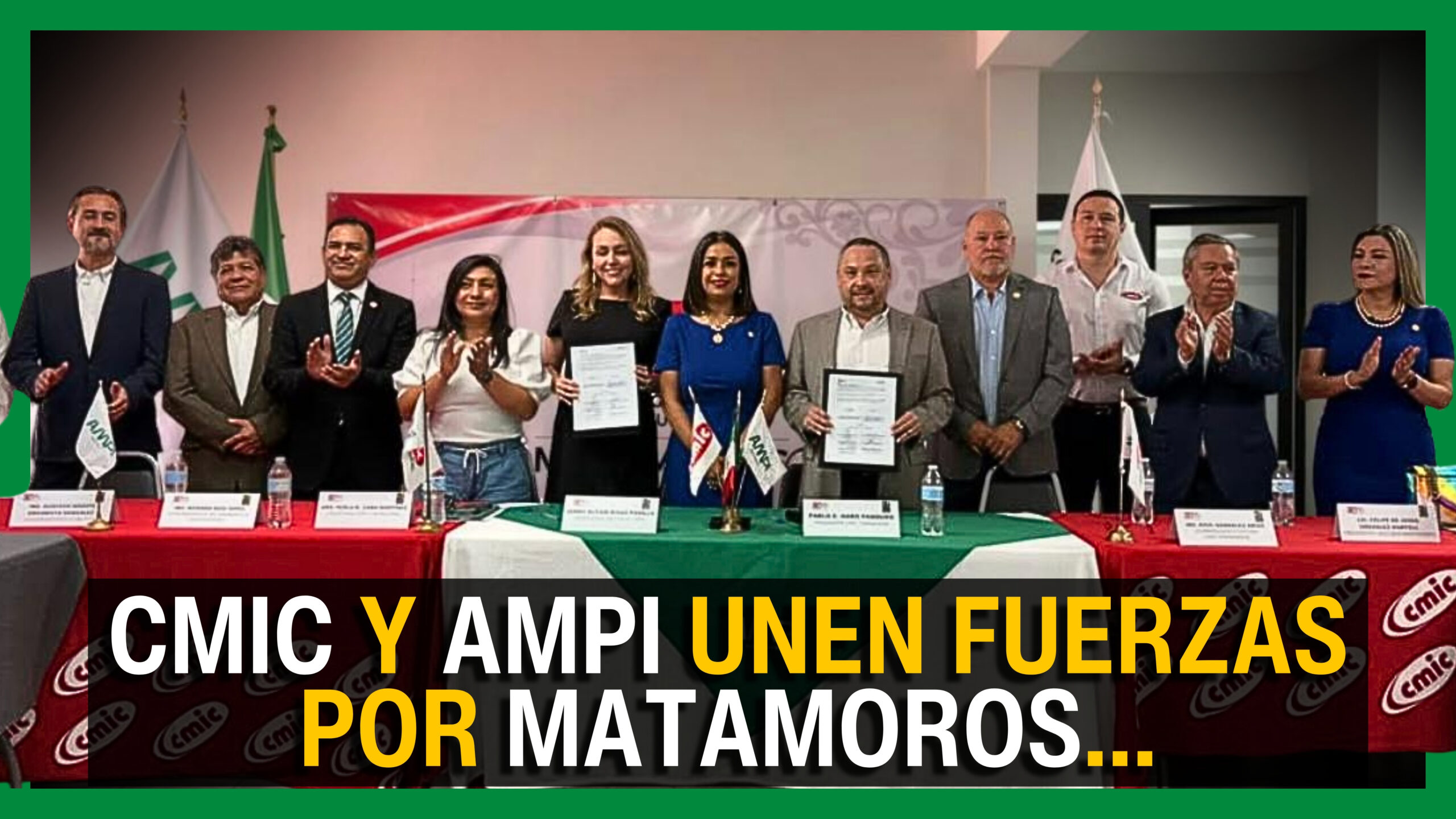 CMIC Y AMPI FIRMAN ALIANZA PARA FORTALECER EL DESARROLLO INMOBILIARIO Y ...