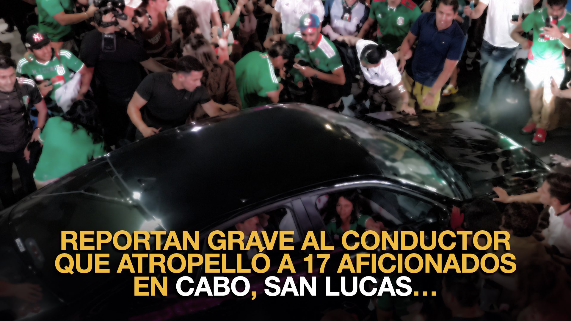 REPORTAN GRAVE AL CONDUCTOR QUE ATROPELLÓ A 17 AFICIONADOS EN CABO SAN ...